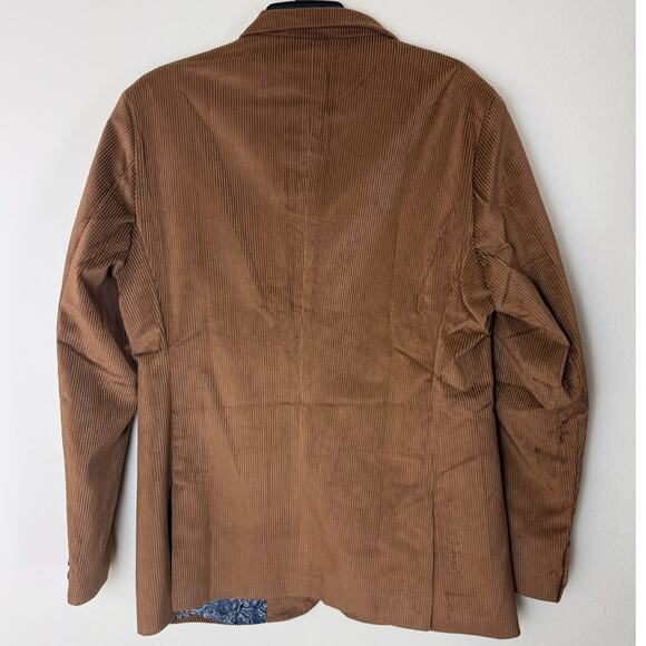 WZIKAI Men's Corduroy Blazer - Slim Fit, Size M, NWT - Picture 7 of 8